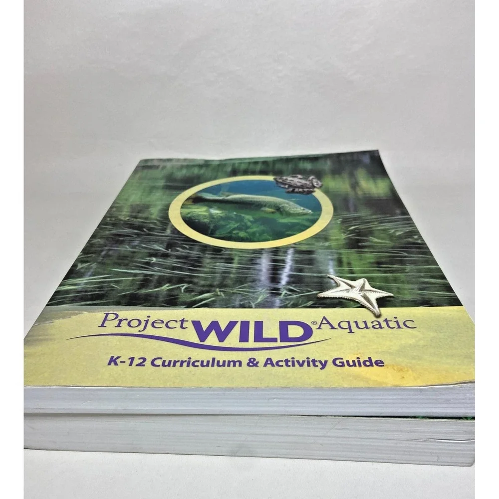 Set of 2 Project Wild Aquatic K-12 Curriculum Activity Guide Homeschool‎ Science